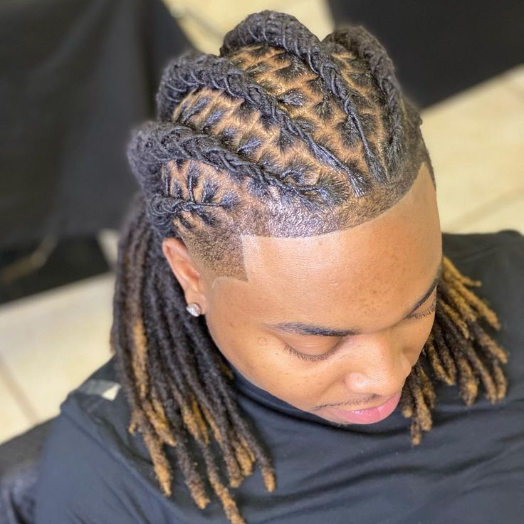Barrel roll loc style inspiration at Culture Kutz Nyali